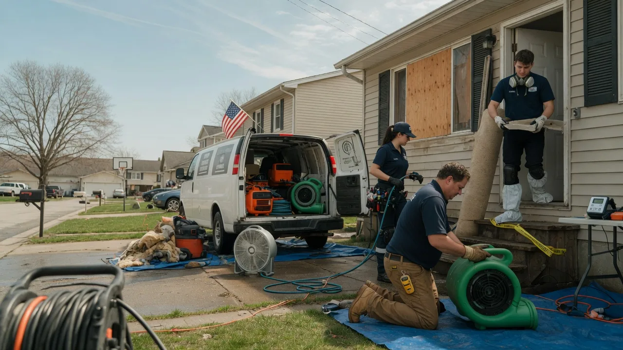 Water Damage Restoration in Upper Arlington, OH near me